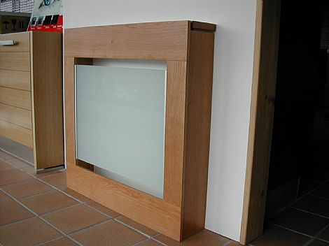 cubre radiador acristalado Muebles Recorio Cangas de Ons Asturias